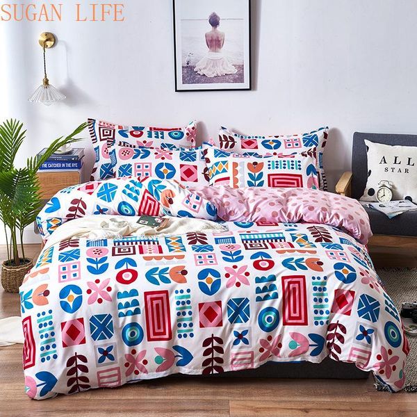 bedding sets sugan simple set with pillowcase duvet cover bed linen sheet single double king size quilt covers bedclothes
bedding sets sugan simple set with pillowcase duvet cover bed linen sheet single double king size quilt covers bedclothes