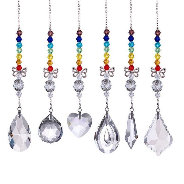 decorative objects & figurines 6pcs/set crystal ball pendant colorful bead butterfly ornaments diy jewelry fan curtain decoration
decorative objects & figurines 6pcs/set crystal ball pendant colorful bead butterfly ornaments diy jewelry fan curtain decoration