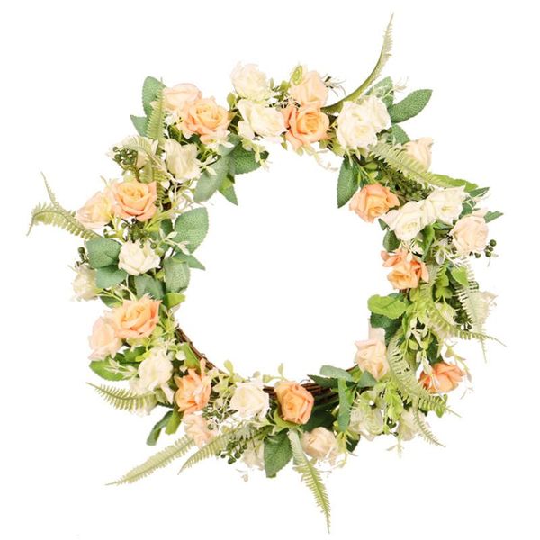 simulation roses wreath artificial floral decor garland flower wall hanging home decoration flowers for wedding party decorative & wreaths
simulation roses wreath artificial floral decor garland flower wall hanging home decoration flowers for wedding party decorative & wreaths