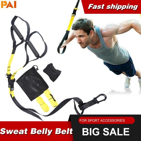 gym suspension trainer for full body workouts training belt hanging tension rope resistance band pull fitness bands
gym suspension trainer for full body workouts training belt hanging tension rope resistance band pull fitness bands