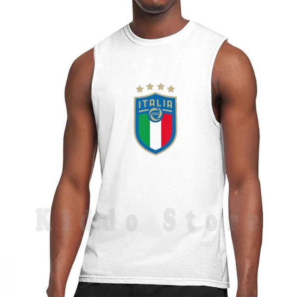 men' tank logo italia vest sleeveless sl soccer sports holland argentina la bombanera season success team, White;black
men' tank logo italia vest sleeveless sl soccer sports holland argentina la bombanera season success team, White;black