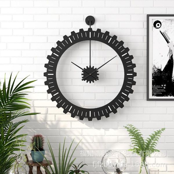living room bedroom gear clock mechanical wall simple style decorative watch silent clocks
living room bedroom gear clock mechanical wall simple style decorative watch silent clocks