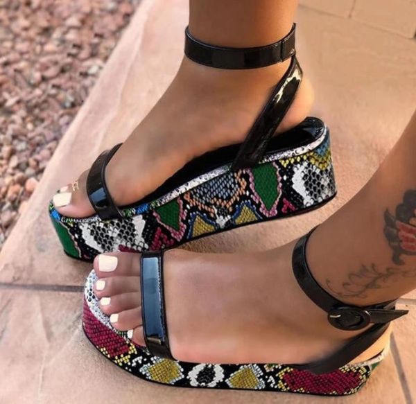 wedges shoes for women flat platform sandals summer chaussures femme fashion plus size 35-43, Black
wedges shoes for women flat platform sandals summer chaussures femme fashion plus size 35-43, Black