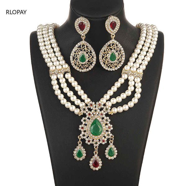 moroccan gold pearls for bridal necklace and earring set fashion jewelry womens accessories, Slivery;golden
moroccan gold pearls for bridal necklace and earring set fashion jewelry womens accessories, Slivery;golden