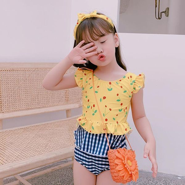 cute infant baby girl swimsuit high waist pants little cherry ins style beach suit 2-10 year old one-pieces, Black
cute infant baby girl swimsuit high waist pants little cherry ins style beach suit 2-10 year old one-pieces, Black
