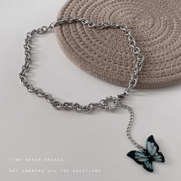 pendant necklaces beads necklace women butterfly woman chain simple jewelry silver color trendy sweet kpop metal collares
pendant necklaces beads necklace women butterfly woman chain simple jewelry silver color trendy sweet kpop metal collares