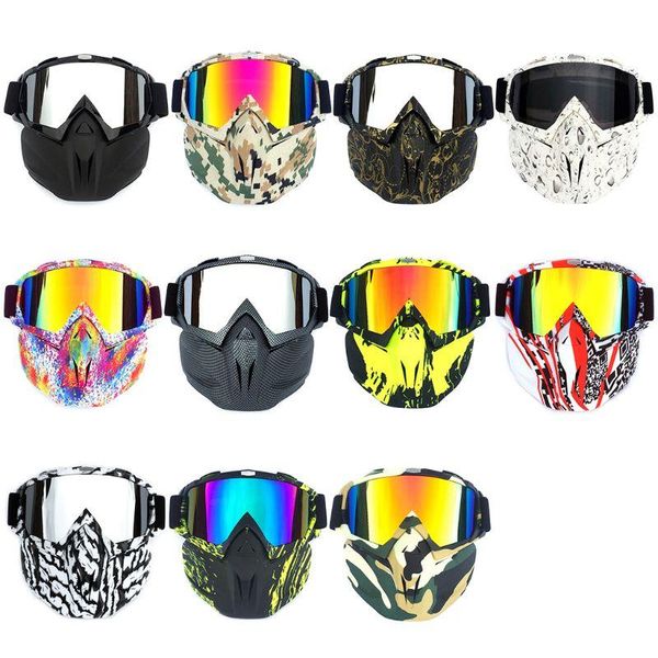 outdoor eyewear motorcycle goggles mask-motorcycle glasses with detachable mask, suitable for cs/desert off-road riding/skiing/snowmobil
outdoor eyewear motorcycle goggles mask-motorcycle glasses with detachable mask, suitable for cs/desert off-road riding/skiing/snowmobil