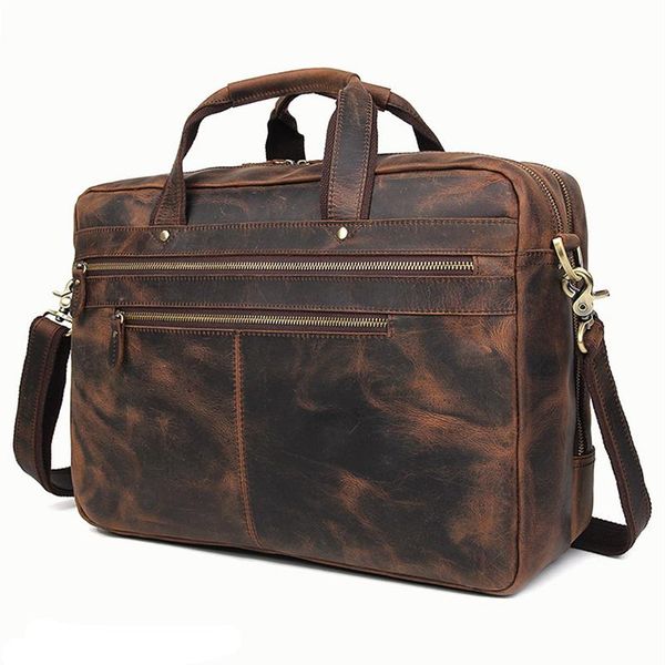 briefcases luufan men's bag vintage genuine leather men briefcase for 17'' lapbusiness portfolio messenger
briefcases luufan men's bag vintage genuine leather men briefcase for 17'' lapbusiness portfolio messenger
