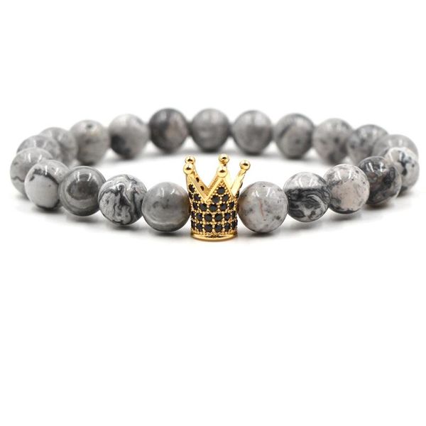 charm bracelets couple micro pave copper crown stone beaded bracelet women men fashion jewelry gift bangle drop, Golden;silver
charm bracelets couple micro pave copper crown stone beaded bracelet women men fashion jewelry gift bangle drop, Golden;silver