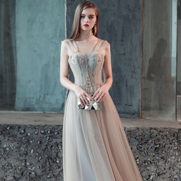 party dresses evening 2021 host banquet reception graduation ceremony off shoulder skirt length, White;black
party dresses evening 2021 host banquet reception graduation ceremony off shoulder skirt length, White;black