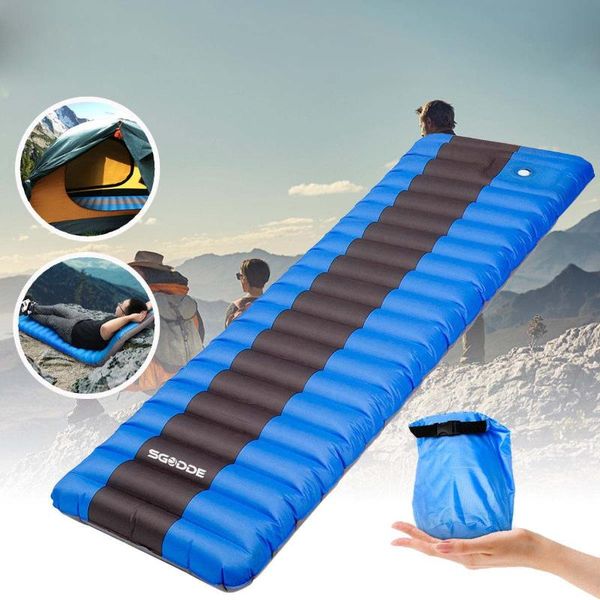 ultralight waterproof inflatable camping mat mattress sleeping cushion air pad for outdoor hiking picnic pads
ultralight waterproof inflatable camping mat mattress sleeping cushion air pad for outdoor hiking picnic pads