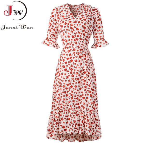 vintage floral printing women summer chiffon dress fashion casual elegant ruffles short sleeve split boho beach sundress 210510, Black;gray
vintage floral printing women summer chiffon dress fashion casual elegant ruffles short sleeve split boho beach sundress 210510, Black;gray