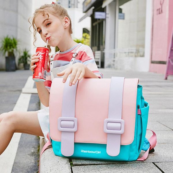 storage bags macarons school children orthopedic waterproof candy color backpacks for primary students kids girls horizontal pattern bag
storage bags macarons school children orthopedic waterproof candy color backpacks for primary students kids girls horizontal pattern bag