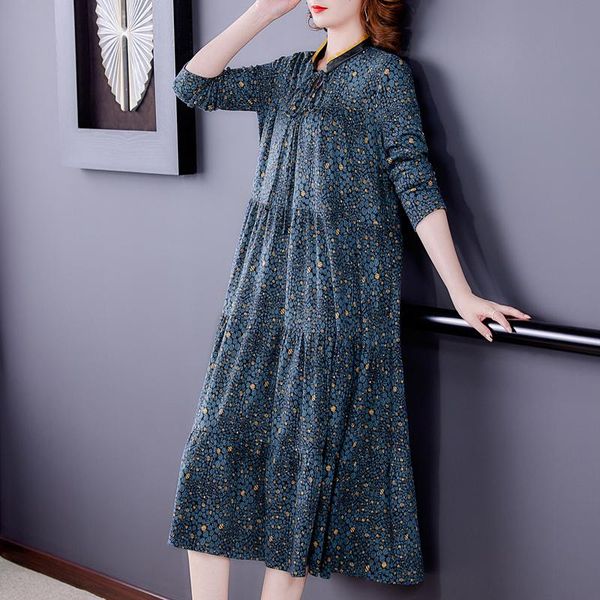casual dresses coigarsam women long dress autumn 2022 fashion vintage knitting print belt blue flower huanghua robe vestidos, Black;gray
casual dresses coigarsam women long dress autumn 2022 fashion vintage knitting print belt blue flower huanghua robe vestidos, Black;gray