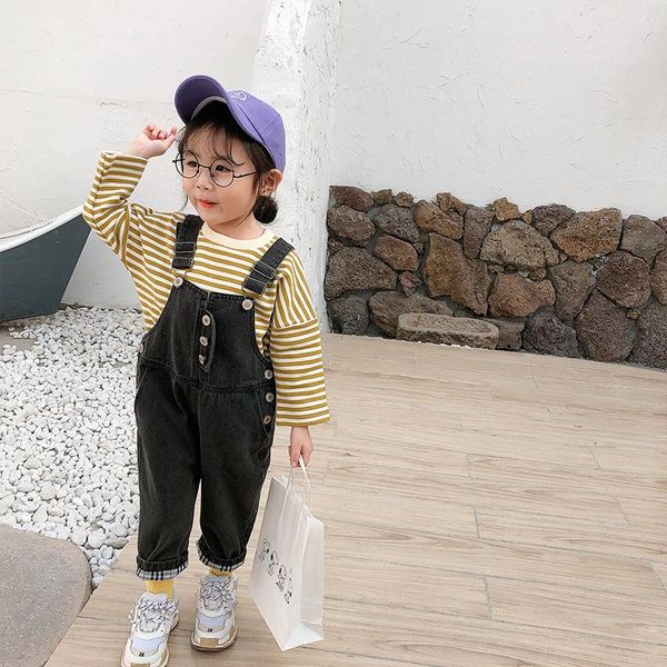 jumpsuits autumn boys girls fashion patchwork denim overalls 2021 children all-match casual suspender trousers, Blue
jumpsuits autumn boys girls fashion patchwork denim overalls 2021 children all-match casual suspender trousers, Blue