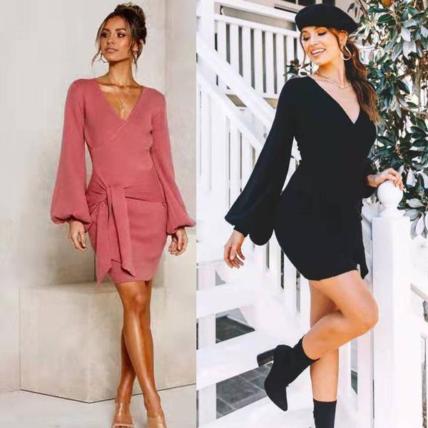 women's sweaters 2021 women fashion v-necked cardigan lace-up sweater solid color long-sleeved knitted dress for, White;black
women's sweaters 2021 women fashion v-necked cardigan lace-up sweater solid color long-sleeved knitted dress for, White;black
