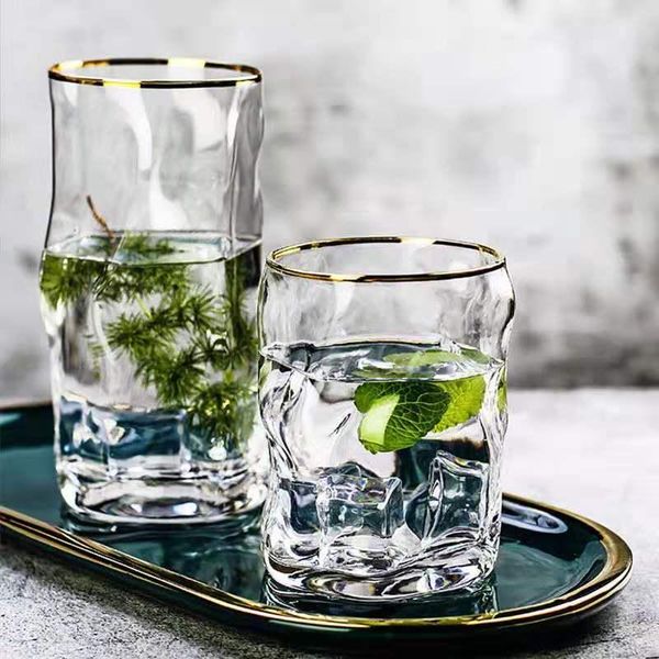 wine glasses japanese style tracing gold twisting pattern whiskey glass mug drinking beer creative personality handmade cup
wine glasses japanese style tracing gold twisting pattern whiskey glass mug drinking beer creative personality handmade cup