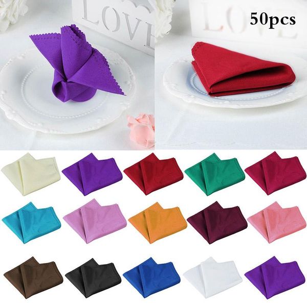 table napkin 50pcs polyester linen napkins wedding cotton cloth for wholesales decoration
table napkin 50pcs polyester linen napkins wedding cotton cloth for wholesales decoration