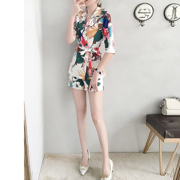 women's two piece vintage floral print chic 2 pieces work office suits female blazer+pants suit set woman pants feminino, White
women's two piece vintage floral print chic 2 pieces work office suits female blazer+pants suit set woman pants feminino, White