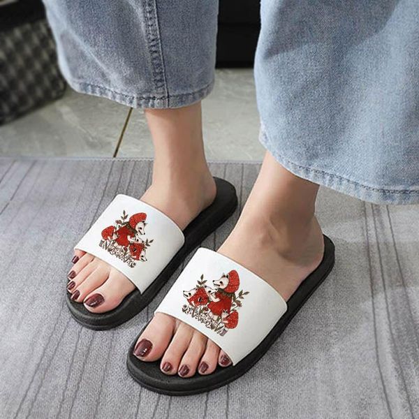 fashion summer indoor slide sandals harajuku female slippers fun cartoon print ladies outdoor slipper, Black
fashion summer indoor slide sandals harajuku female slippers fun cartoon print ladies outdoor slipper, Black