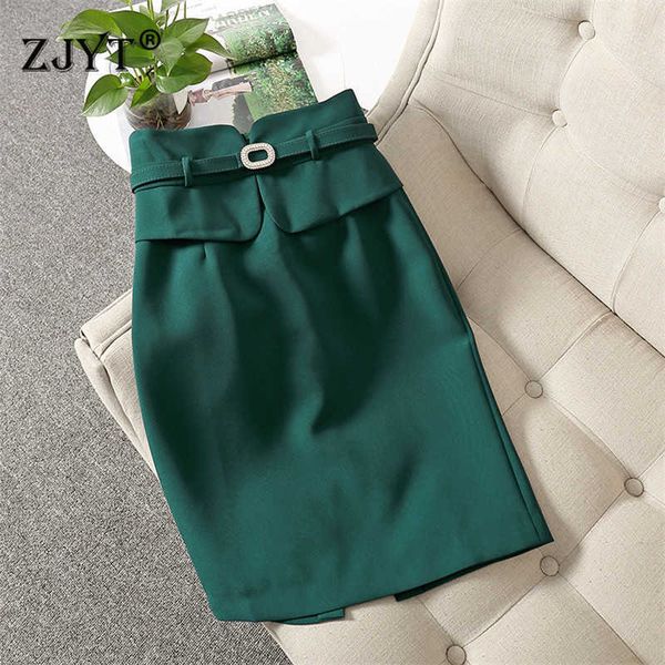 elegant lady summer designers high waist solid knee length ol pencil skirts womens 210601, Black
elegant lady summer designers high waist solid knee length ol pencil skirts womens 210601, Black