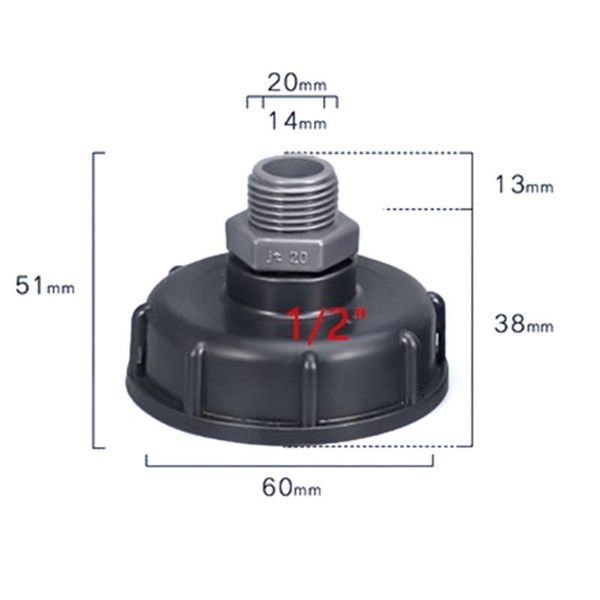 watering equipments s60 6thread ibc water tank connector pipe interface fitting hoses accessories water-saving irrigation quick
watering equipments s60 6thread ibc water tank connector pipe interface fitting hoses accessories water-saving irrigation quick