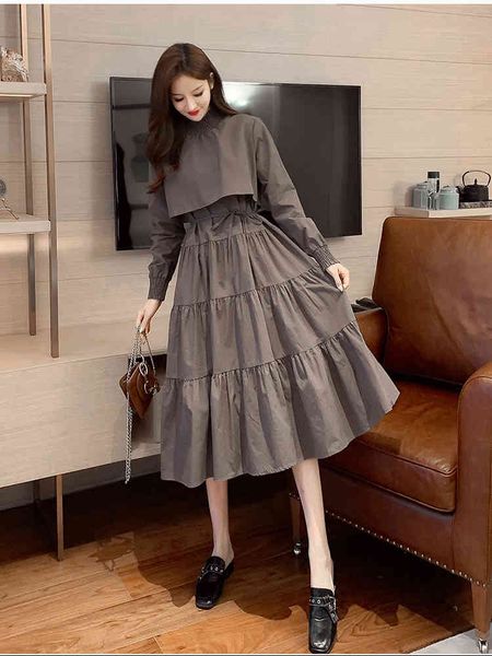 dresses spring french style retro temperament o-neck women frenulum girdle slim long grace swing, Black;gray
dresses spring french style retro temperament o-neck women frenulum girdle slim long grace swing, Black;gray