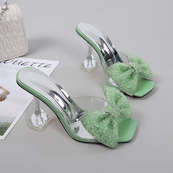 sandals wine glass heel high shoes 2021 summer fashion versatile thin peep toe fairy fresh bow cool slippers for women, Black
sandals wine glass heel high shoes 2021 summer fashion versatile thin peep toe fairy fresh bow cool slippers for women, Black