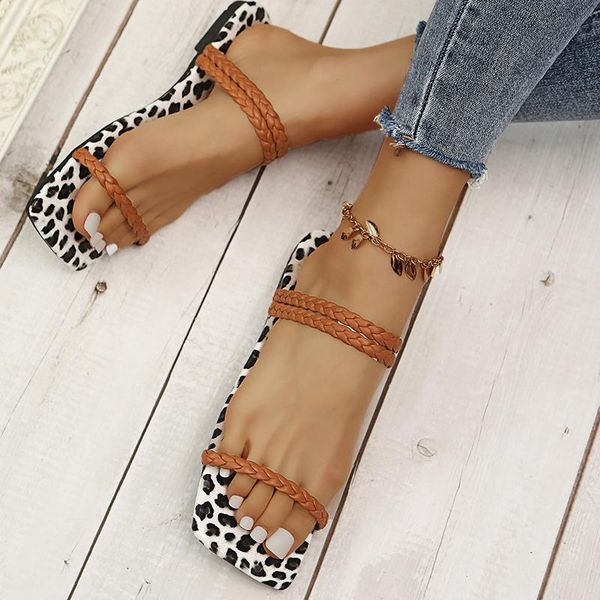 sandals fashion ladies slippers woven flat outdoor casual flip flops pattern adult, Black
sandals fashion ladies slippers woven flat outdoor casual flip flops pattern adult, Black
