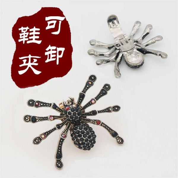 detachable buckle decoration spider simple personality floral alloy accessories creative shoe clip female, Gray
detachable buckle decoration spider simple personality floral alloy accessories creative shoe clip female, Gray