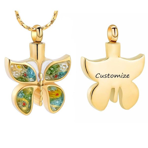 chains cremation jewelry butterfly urn necklace for beloved's ashes keepsake memorial pet's pendant, Silver
chains cremation jewelry butterfly urn necklace for beloved's ashes keepsake memorial pet's pendant, Silver