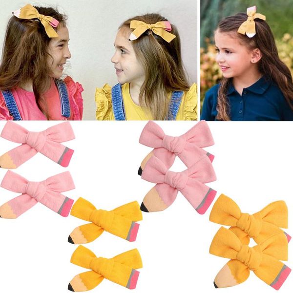 hair accessories 2 pcs/set back to school pencil clips kids velvet hairclips girls children hairpin barrettes ornament, Slivery;white
hair accessories 2 pcs/set back to school pencil clips kids velvet hairclips girls children hairpin barrettes ornament, Slivery;white