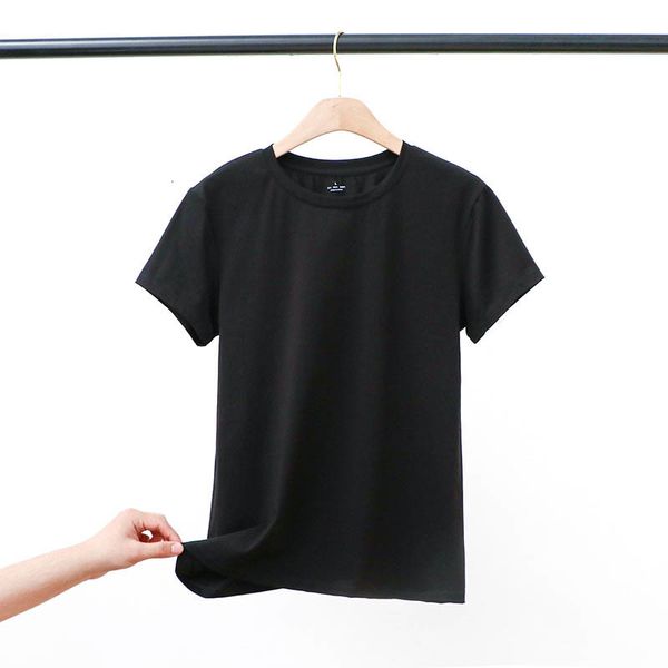 tee classic summer high-quality casual short-sleeved women's t-shirt, White 
tee classic summer high-quality casual short-sleeved women's t-shirt, White