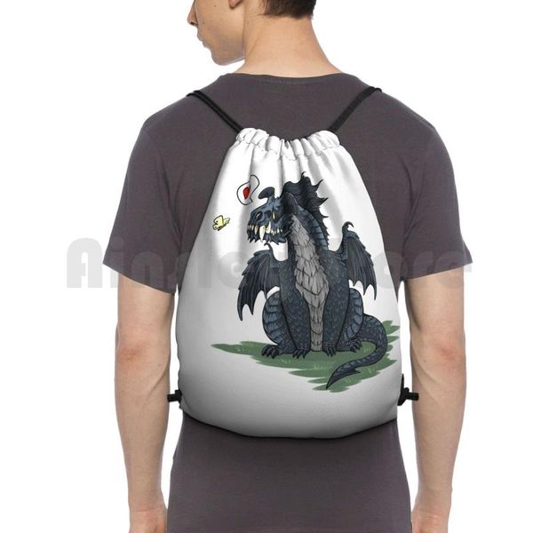 d&d black dragon backpack drawstring bag riding climbing gym art dnd d and pathfinder rpg games reptile
d&d black dragon backpack drawstring bag riding climbing gym art dnd d and pathfinder rpg games reptile