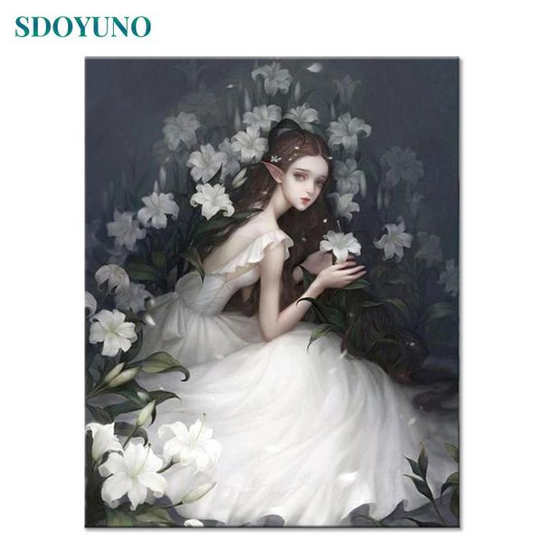 paintings sdoyuno 60x75cm diy frame painting by numbers on canvas girl and lilies oil digital coloring figure home decor
paintings sdoyuno 60x75cm diy frame painting by numbers on canvas girl and lilies oil digital coloring figure home decor