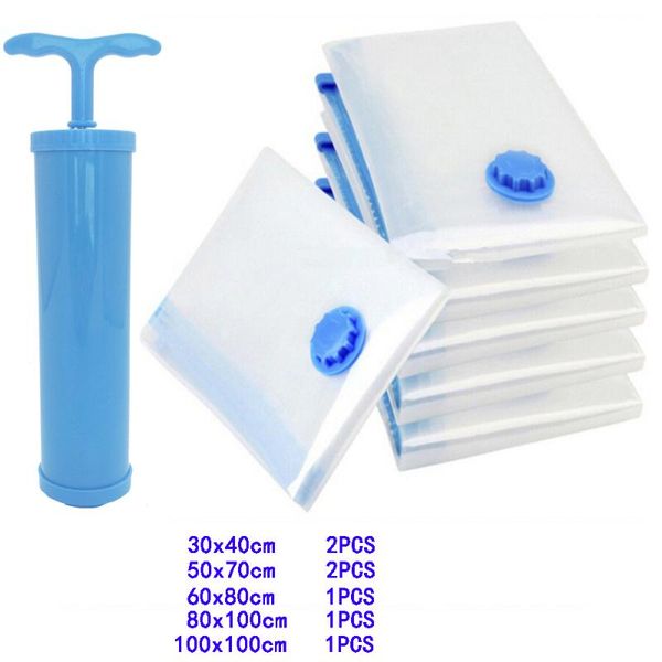 storage bags 7pcs pe vacuum bag environmental protection material transparent folding compressed organizer saving space seal packet
storage bags 7pcs pe vacuum bag environmental protection material transparent folding compressed organizer saving space seal packet