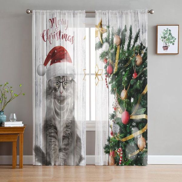 curtain & drapes christmas cat and tree tulle curtains for living room decoration bedroom sheer kitchen window treatment
curtain & drapes christmas cat and tree tulle curtains for living room decoration bedroom sheer kitchen window treatment