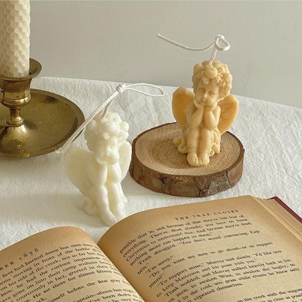 nordic style angel model candle ornaments take pictures of romantic atmosphere props home decorations birthday gift candles
nordic style angel model candle ornaments take pictures of romantic atmosphere props home decorations birthday gift candles