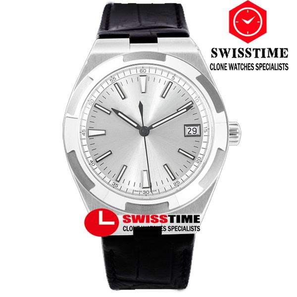 v8f overseas 4500v ultra-thin a5100 self winding automatic mens watch 41mm silver dial stick markers black leather strap super edition watch, Slivery;brown
v8f overseas 4500v ultra-thin a5100 self winding automatic mens watch 41mm silver dial stick markers black leather strap super edition watch, Slivery;brown