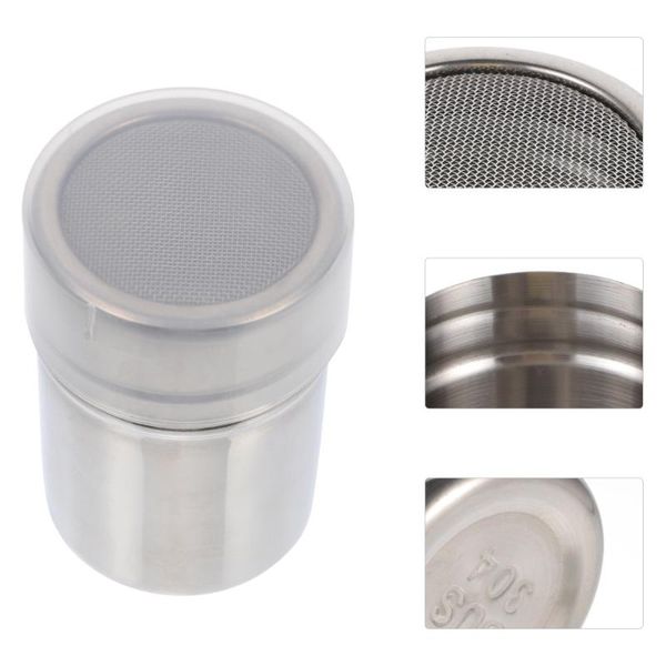 nail glitter stainless steel powder shaker can with lid for coffee cocoa, Silver;gold
nail glitter stainless steel powder shaker can with lid for coffee cocoa, Silver;gold