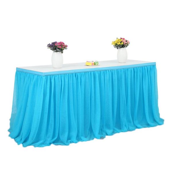 wedding decoration tulle table skirt solid color tableware cloth for rectangle round party birthday festival 181x76x0.2cm
wedding decoration tulle table skirt solid color tableware cloth for rectangle round party birthday festival 181x76x0.2cm