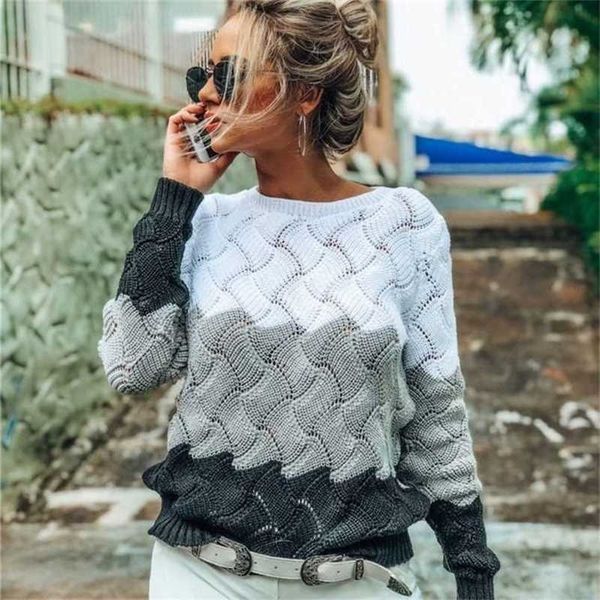 hollow out panelled pullover's sweater o-neck criss cross knitted female ladies autumn jumper s 211217, White;black
hollow out panelled pullover's sweater o-neck criss cross knitted female ladies autumn jumper s 211217, White;black