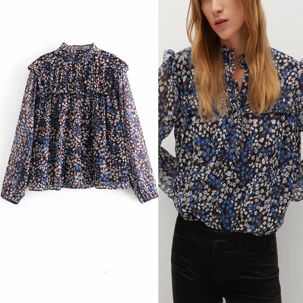 dresses floral print chiffon blouse women vintage long sleeve ruffle shirt female fashion pleated inner lining top, Black;gray
dresses floral print chiffon blouse women vintage long sleeve ruffle shirt female fashion pleated inner lining top, Black;gray