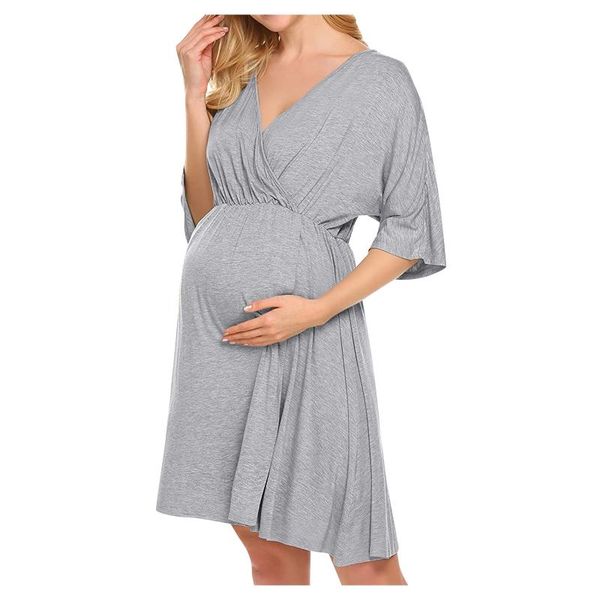 pregnant womens dresses nursing nightgown pregnancy dress lace splice maternity plus size causal soft clothe, White
pregnant womens dresses nursing nightgown pregnancy dress lace splice maternity plus size causal soft clothe, White