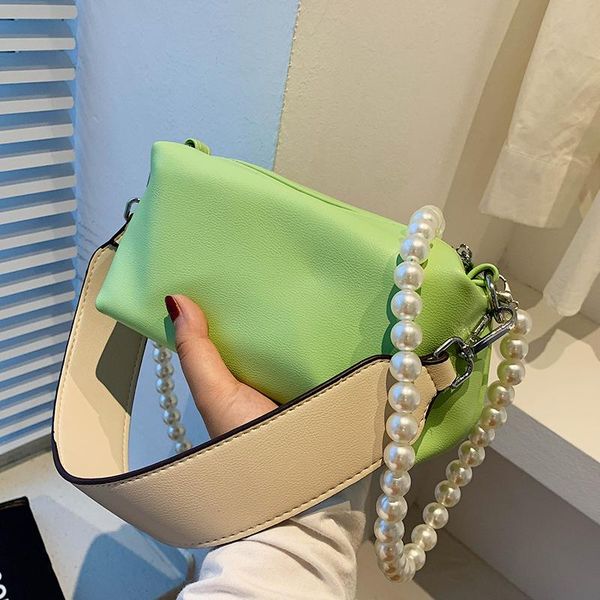 evening bags pearl tote bag 2021 summer quality pu leather women's designer handbag gradient shoulder messenger
evening bags pearl tote bag 2021 summer quality pu leather women's designer handbag gradient shoulder messenger