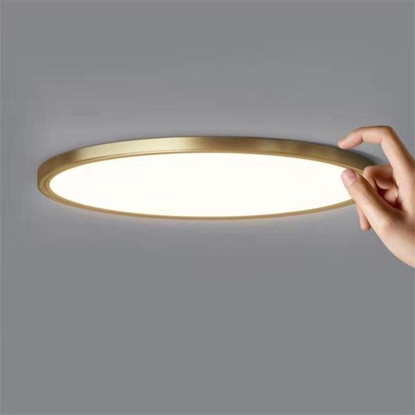 ceiling lights 2021 all copper thin lamp modern minimalist room aisle corridor light
ceiling lights 2021 all copper thin lamp modern minimalist room aisle corridor light