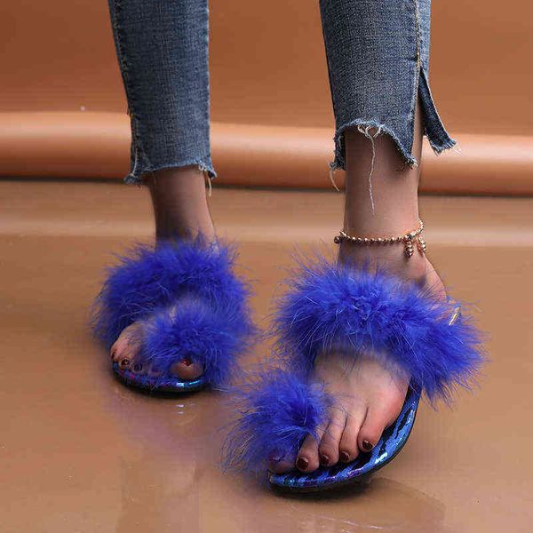 slippers women new style furry spring and autumn flat bottom square heels female flip flops ladies soft fluffy 220304, Black
slippers women new style furry spring and autumn flat bottom square heels female flip flops ladies soft fluffy 220304, Black