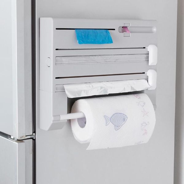 hooks & rails 6 in 1 multifunctional kitchen storage rack tin foil cling film cutter paper towel garbage bag
hooks & rails 6 in 1 multifunctional kitchen storage rack tin foil cling film cutter paper towel garbage bag