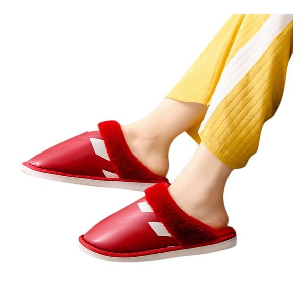 simple women's house slippers slip-on anti-skid indoor casual shoes short plush flat with female, Black
simple women's house slippers slip-on anti-skid indoor casual shoes short plush flat with female, Black