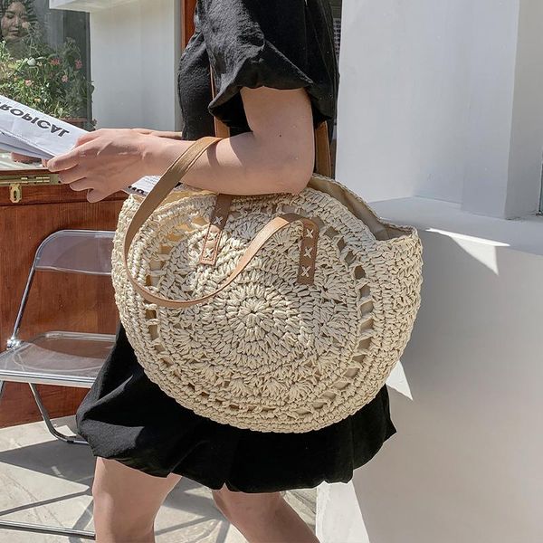 evening bags bohemian round straw bag paper woven women shoulder handmade lady handbags summer beach large capacity tote bali purses
evening bags bohemian round straw bag paper woven women shoulder handmade lady handbags summer beach large capacity tote bali purses